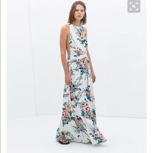 Zara Trafaluc Floral Dress, Size M